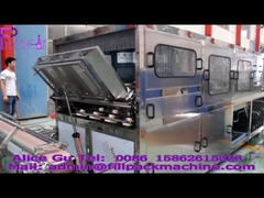 Usine de remplissage d'eau en barils de 600 BPH pour produire de l'eau pure en bidons de 5 gallons