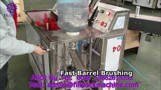 2147 J5 Croatie Machine de brossage semi-automatique à double station pour retrait de capuchon