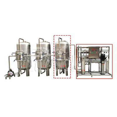 Chaîne de production en plastique de l'eau minérale de la bouteille 4000BPH Monoblock 2L rinçant le capsulage remplissant fournisseur