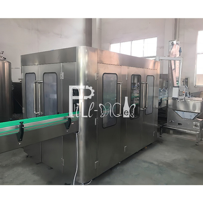 3L / ligne minérale de machine de remplissage de bouteilles 5L/10L l'eau pure 3 dans 1 1000BPH en plastique 7.5KW fournisseur