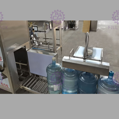 Ligne remplissante contrôle du gallon 120BPH 5mm de niveau automatique de PLC fournisseur