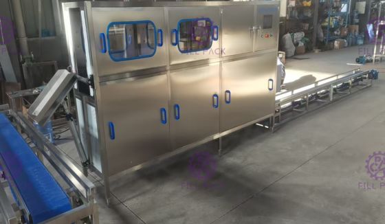 SUS de alimentation de levage 304 d'automobile ligne remplissante de gallon de 120 BPH fournisseur