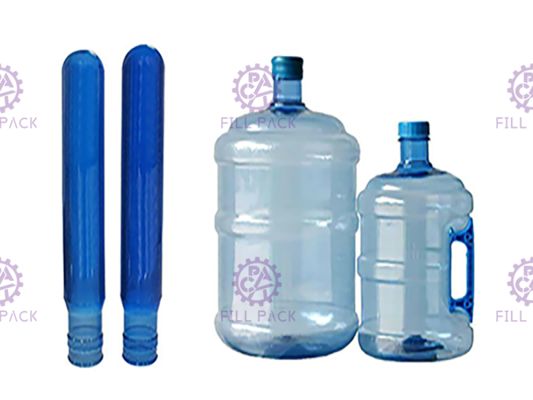 5 machine en plastique de soufflage de corps creux de bouteille du gallon 150BPH fournisseur