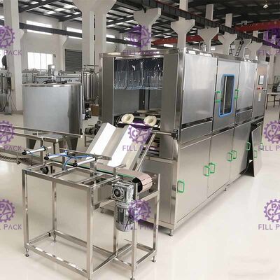 300BPH machine de capsulage remplissante de la bouteille 3 d'eau en bouteille en plastique automatique du gallon 18.9L fournisseur