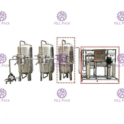 Chaîne de production en plastique de l'eau minérale de bouteille capsulage remplissant de rinçage de 6000BPH 18-18-6 fournisseur