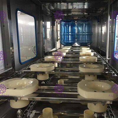 300bph machine de remplissage de l'eau de baril de PLC de tambour de 5 gallons automatique fournisseur