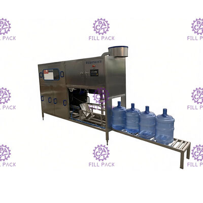 120BPH 5 chaîne de production de remplissage d'eau en bouteille de machine de remplissage de l'eau minérale de l'eau de boissons du gallon 18.9L fournisseur