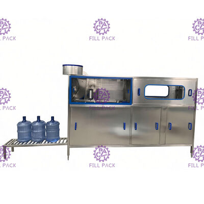 L'eau alcaline chaude rinçant la ligne remplissante de gallon de 120 BPH fournisseur