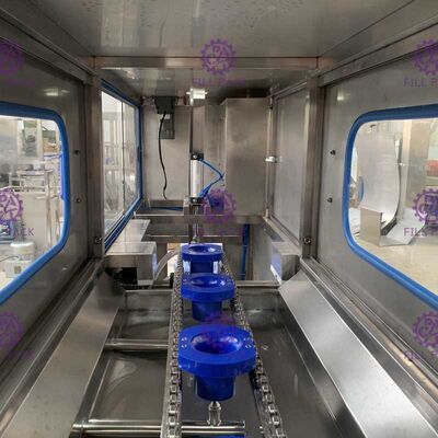 120BPH 5 chaîne de production de remplissage d'eau en bouteille de machine de remplissage de l'eau minérale de l'eau de boissons du gallon 18.9L fournisseur