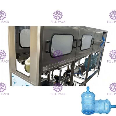 Ligne remplissante de gallon sanitaire de 18.9L Monoblock 120 BPH fournisseur