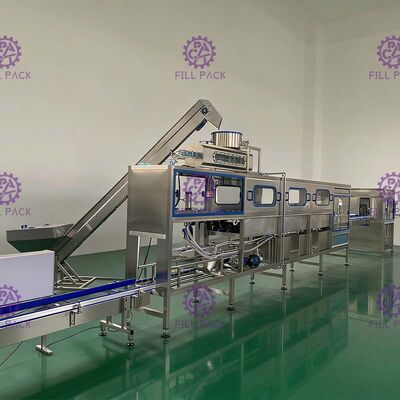 machine de remplissage de gallon de 270×490mm avec le tunnel de rétrécissement de label fournisseur