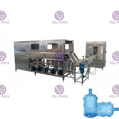 Deux trieuses SUS304 300 BPH de chapeaux remplisseur de bouteille de 5 gallons fournisseur