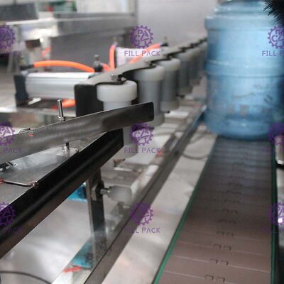 Type linéaire 0.55kw externe lave-bouteilles de 5 gallons fournisseur