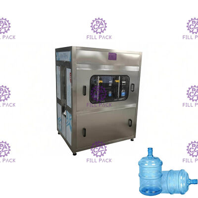 Laveuse de bouteilles extérieure linéaire de 5 gallons 450 BPH fournisseur