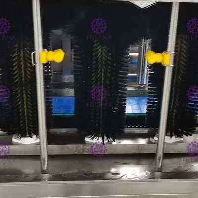 Laveuse de bouteilles extérieure linéaire de 5 gallons 450 BPH fournisseur