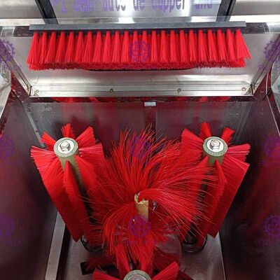 Décapteur semi-automatique et brosse BS-1 200BPH petit lave-bouteilles avec fenêtre de vérification fournisseur
