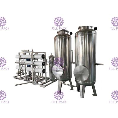 Valve automatique de l'opération Sus304 buvant la machine de traitement de l'eau du RO 4000lph fournisseur