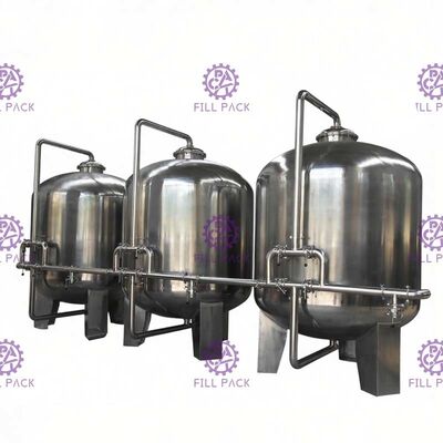 usine de purification d'eau du RO 4TPH avec le mètre de l'unité TDS de CIP fournisseur