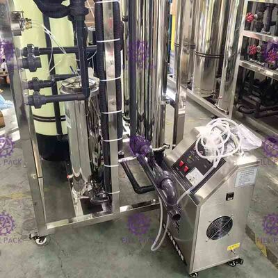 Machine potable pure d'épurateur de l'eau de RO de traitement de l'eau 500LPH minérale fournisseur