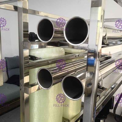 FRP filtre pré la machine de traitement de l'eau d'osmose d'inversion 500LPH fournisseur