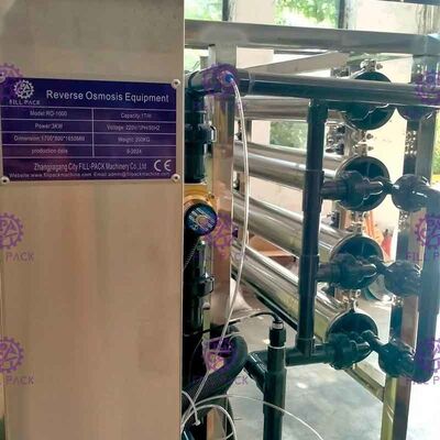 FRP filtre pré la machine de traitement de l'eau d'osmose d'inversion 500LPH fournisseur