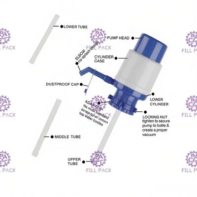 Consommables manuels de plante aquatique de gallon de pompe à eau de seau fournisseur