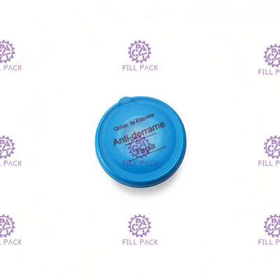 Capsule matérielle de gallon de PE avec les labels adaptés aux besoins du client fournisseur