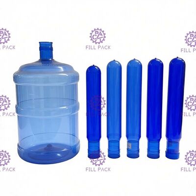 Bouteille d'eau minérale de 5 gallons, préforme de soufflage pour animaux de compagnie, col de 55 mm, plastique de 20 litres fournisseur