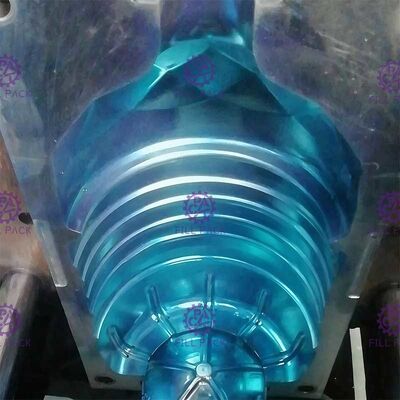 Cavité semi automatique du litre 1 du plastique 20 d'ANIMAL FAMILIER de machine de soufflage de corps creux de bouteille de gallon fournisseur