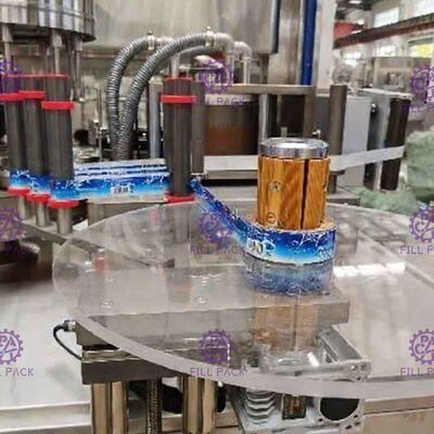 Applicateur chaud de label d'équipement de machine à étiquettes de fonte de colle d'OPP d'étiqueteur rotatoire de bouteille pour l'usine en plastique de l'eau de bouteille fournisseur