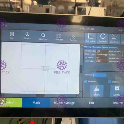 High Resolution Inkjet Coding Line / Unit for Bar Code Printing fournisseur
