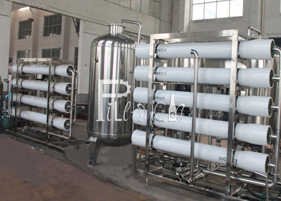 Acier inoxydable 304 de membrane de Dow usine de RO de 10000 LPH fournisseur
