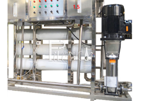 Machine de traitement de l'eau d'osmose d'inversion du remplissage de bouteilles 5TPH fournisseur