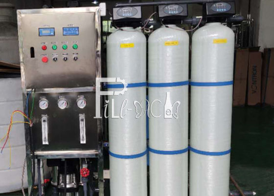 FRP filtre pré la machine de traitement de l'eau d'osmose d'inversion 500LPH fournisseur