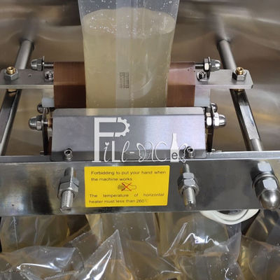 machine pure de sachet de l'eau de 2.1kW 550ml 1300BPH fournisseur