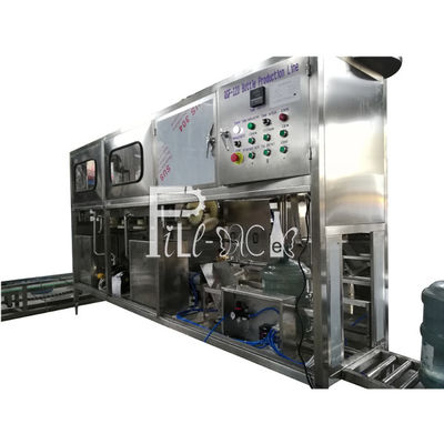 Le convoyeur de rouleau a produit la machine de remplissage de l'eau de baril de 120 BPH fournisseur