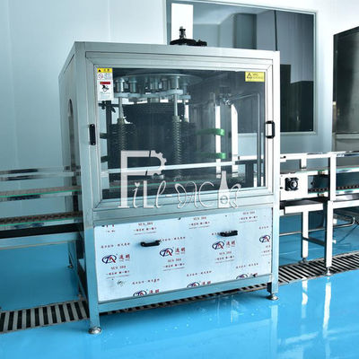 1800*1550*1750mm rotatoire 900BPH lave-bouteilles de 5 gallons fournisseur