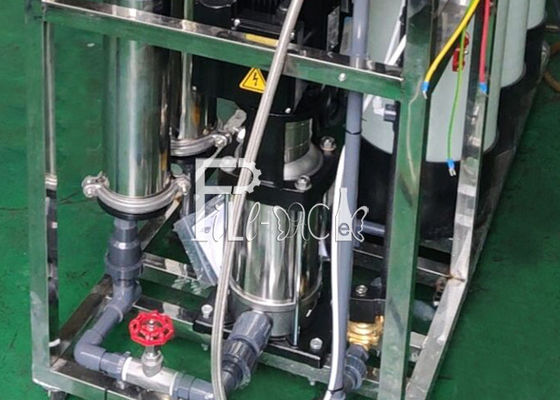 Machine manuelle de traitement de l'eau d'osmose d'inversion de la valve 500LPH fournisseur