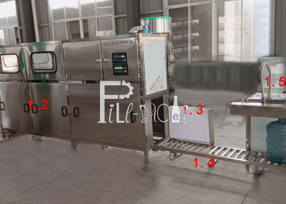 200BPH machine de remplissage de 5 gallons avec le joint de décapsuleur fournisseur