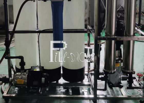 FRP filtre pré la machine de traitement de l'eau d'osmose d'inversion 500LPH fournisseur