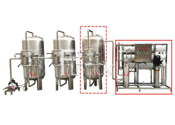 machine de traitement de l'eau d'osmose d'inversion 3000LPH fournisseur