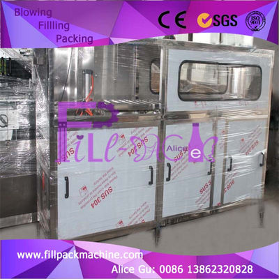 120bph PLC Sus304 équipement de mise en bouteilles de l'eau de 5 gallons fournisseur