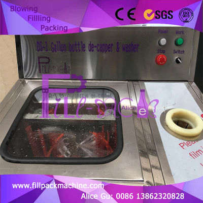 Machine conduite électrique de bouteille de lavage de la capacité 150-280bph fournisseur