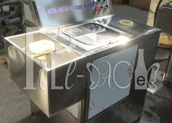 Station simple en plastique 300BPH de lave-bouteilles Sus304 fournisseur