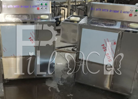 Semiauto 250BPH joint de décapsuleur de bouteille de 5 gallons fournisseur