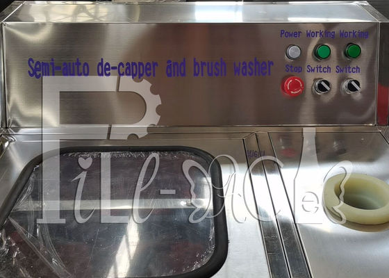 Baril vide 280BPH en plastique machine de nettoyage de lave-bouteilles de 5 gallons fournisseur