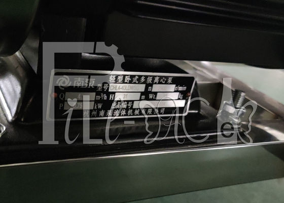 Installation de traitement de l'eau de RO de l'eau potable 2000LPH avec la membrane 4040 pour l'usine de l'eau fournisseur