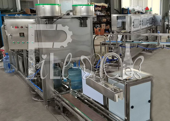 300bph machine de remplissage de l'eau de baril de PLC de tambour de 5 gallons automatique fournisseur