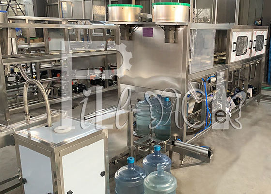 300bph machine de remplissage de l'eau de baril de PLC de tambour de 5 gallons automatique fournisseur