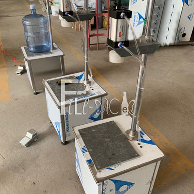Machine de capsulage de gallon de PLC 450mm de manuel de bouteille automatique d'animal familier fournisseur